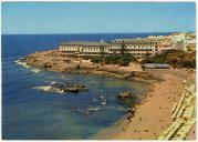 Postal. Ericeira (Portugal) Vista parcial e Hotel de Turismo