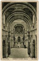 Postal. 21 - Monumento de Mafra - (Basílica) Nave Central