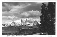 Postal. 1 Mafra - Palácio Nacional visto da Veiga