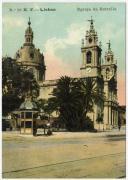 Reprodução de Postal. N.º 16 M.F. - Lisboa - Igreja da Estrela