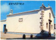 Postal. 2376 - Ericeira (Portugal). Capela de Santo António onde em 5-10-1910 S. M. a Rainha D. Amélia e sua comitiva embarcaram para  o exílio.