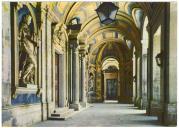 Postal. 452 - Palácio Nacional de Mafra (Portugal), A Galilé ou Vestíblulo da Basílica