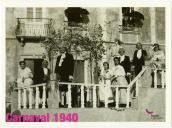 Postal. Carnaval 1940