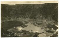 Postal. Fundo da Caldeira. Crater at Caldeira. Horta - Faial - Açores