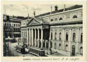 Reprodução de Postal. Lisboa (Portugal) - Teatro de D. Maria II (3-4-1913)