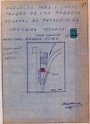 OP Ricardo Alves - Asseiceira Pequena / Milharado - Construir moradia -
Licença de construção nº. 490/1957 - Licença de utilização nº. 1522/1958.