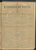 O Correio de Mafra: Jornal semanal, noticioso e agrícola, defensor dos interesses da Comarca de Mafra, Ano 5, n.º 182