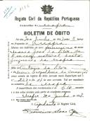 Boletim de Óbito 1226
Maria José da Silva
Coval 247