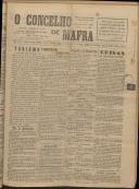 O Concelho de Mafra: Jornal Regionalista, Ano 12, n.º 398