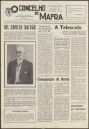 O Concelho de Mafra: Jornal Regionalista, Ano 32, n.º  746