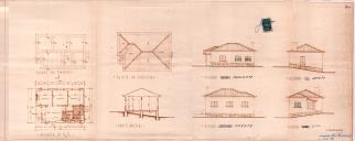 OP Hermenegildo Henriques Roda - Venda do Pinheiro / Milharado - Construir casa de habitação com 67 m2 - Licença de construção nº 2178/1958 - Licença de utilização nº 753/1959.