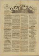 O Correio de Mafra: Jornal semanal, noticioso e agrícola, defensor dos interesses da Comarca de Mafra, Ano 8, n.º 312