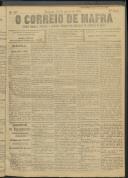 O Correio de Mafra: Jornal semanal, noticioso e agrícola, defensor dos interesses da Comarca de Mafra, Ano 4, n.º 137