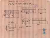 OP André dos Santos - Rua Cabeço da Fonte, nº 10, no Barril / Encarnação - Construir casa de habitação e casa de despejo - Licença de construção nº 172/1944.