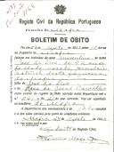 Boletim de Óbito 1166
José da Silva
Coval 187