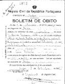 Boletim de Óbito 1872
António Teixeira
Coval 360