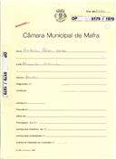 OP 5179/1970 António Pereira Gomes - Roussada - MIlharado - construção de uma moradia - licença de construção nº 1842- licença de utilização nº 209/1971