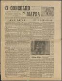 O Concelho de Mafra: Jornal Regionalista, Ano 7, n.º 275