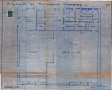 OP Mário Marques - Terreiro D. João V, em Mafra - Fazer obras de alterações e melhoramentos no seu estabelecimento - Licença de construção nº. 1773/1958, 1774/1958.