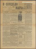 O Concelho de Mafra: Jornal Regionalista, Ano 8, n.º 312