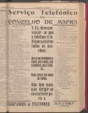 O Concelho de Mafra: Semanário regionalista de propaganda e defesa do concelho, Ano 4, nº  153