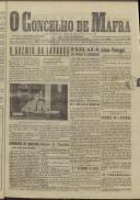 O Concelho de Mafra: Jornal Regionalista, Ano 15, n.º 475