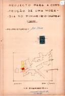 OP João Tavares - Achada / Mafra - Construir casa para habitação - Licença de construção nº 1032/1956 - Licença de utilização nº 581/1963.