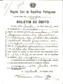 Boletim de Óbito 1158
Joaquim Leandro Gonçalves Moreira
Coval 228