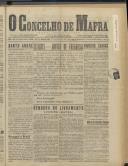 O Concelho de Mafra: Jornal Regionalista, Ano 13, n.º 423