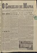 O Concelho de Mafra: Jornal Regionalista, Ano 17, n.º 518