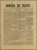 Semana de Mafra: Defensor dos interesses do Concelho de Mafra, Ano 2, n.º 59