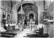 Fotografia de Vista parcial do interior da Igreja de Nossa Senhora do Reclamador - Cheleiros - Mafra