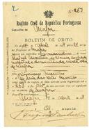 Boletim de óbito A2594
Rafael Martins
Coval 185