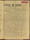 Jornal de Mafra: Semanário Nacionalista, Ano 1, nº 24