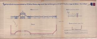 OP Manuel Barbosa Machado - Barras / Azueira - Construir um muro de vedação - Licença de construção nº. 680/1942. 