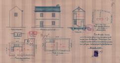 OP Manuel Domingos Serralheiro - Carvalhal / Cheleiros - Construir prédio de 1º andar para habitação - Licença de construção nº 444/1943.