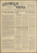 O Concelho de Mafra: Jornal Regionalista, Ano 36, n.º  787