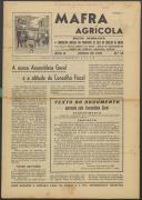 Mafra Agrícola: Boletim informativo da Cooperativa Agrícola dos Produtores de Leite do Concelho de Mafra, Ano 2, n.º 18