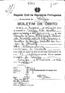 Boletim de Óbito 2265
Florinda de Jesus
Coval 151