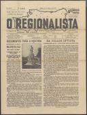 O Regionalista: Semanário Ilustrado, Ano 6, n.º 242