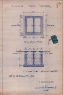 OP Filipe Machado Amor - Enxara do Bispo - Construir uma casa para Habitação - Licença de construção nº. 1893/1958 - Licença de utilização nº 360/1959.