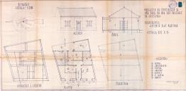 OP António Dias Martinho - Rua dos Prazeres, nº. 2, na Ericeira - Construir uma casa de habitação e colocar andaimes - Licença de construção nº 1012/1955, 1015/1955 - Licença de utilização nº. 628/1956.