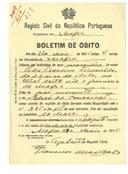 Boletim de Óbito 478
Pedro Francisco Figueiredo
Coval 410