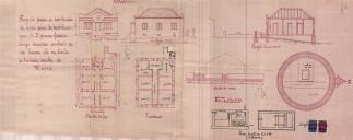 OP Zeferino Pereira - Venda do Pinheiro / Milharado - Construir casa de habitação e muro de vedação - licença de construção nº 222/1943 - Licença de utilização nº 353/1944.
