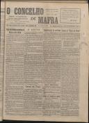 O Concelho de Mafra: Jornal Regionalista, Ano 11, n.º 369