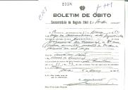 Boletim de Óbito 2738
Joaquina da Conceição
Coval 129