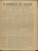 O Correio de Mafra: Jornal semanal, noticioso e agrícola, defensor dos interesses da Comarca de Mafra, Ano 3, n.º 70