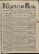 O Concelho de Mafra: Jornal Regionalista, Ano 17, n.º 510