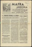 Mafra Agrícola: Boletim informativo da Cooperativa Agrícola dos Produtores de Leite do Concelho de Mafra, Ano 3, n.º 35