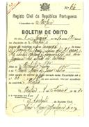 Boletim de Óbito A3242
Maria de Jesus Leitão
Coval 38